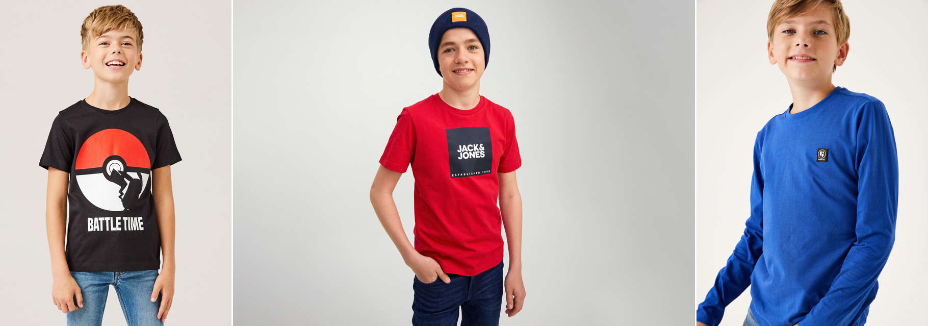 Jongens t-shirts online - t-shirts voor jongens | Sans-online.nl