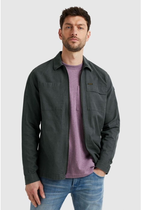 PME legend long sleeve shirt tencel linen ble