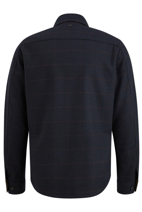 Vanguard long sleeve shirt check fine woolb