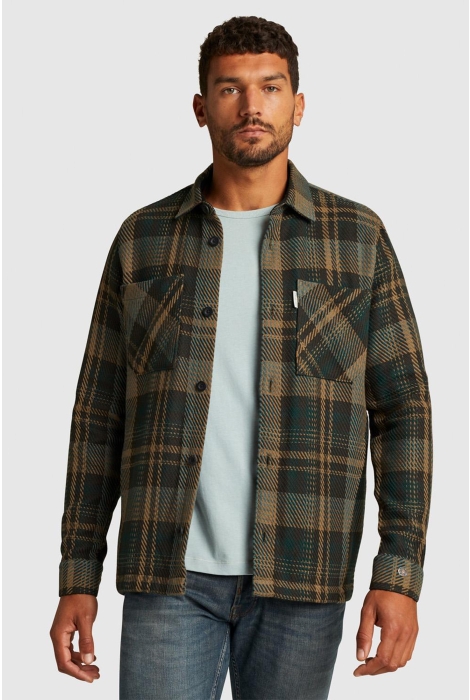 Cast Iron long sleeve shirt heavy check regu