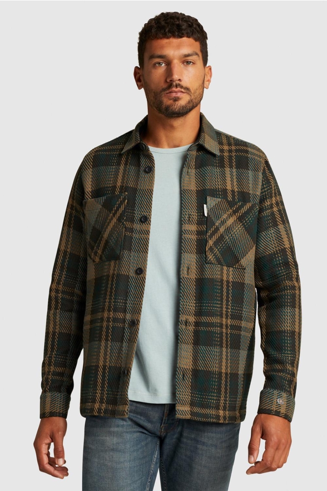 SHIRT JACKET WITH STRUCTURE WEAVE CSI2309230 9067