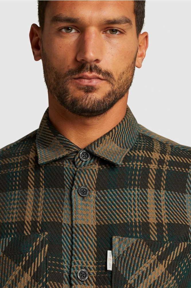 SHIRT JACKET WITH STRUCTURE WEAVE CSI2309230 9067