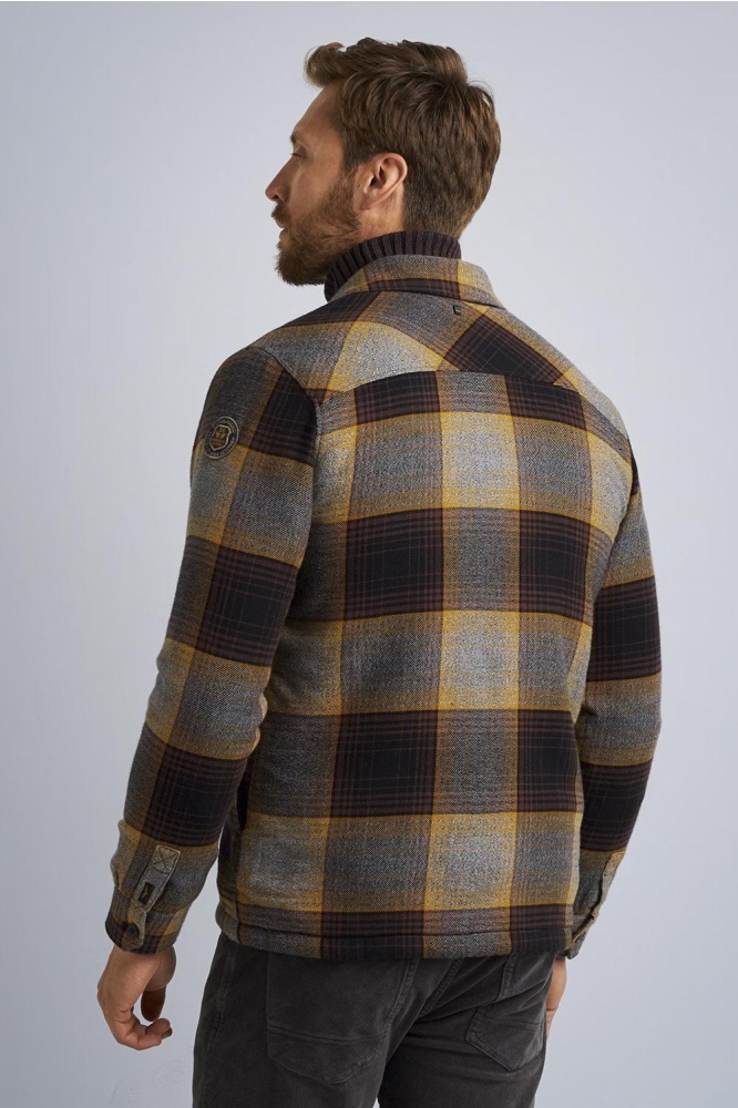 SHIRT JACKET WITH CHECK PATTERN PSI2310220 8200