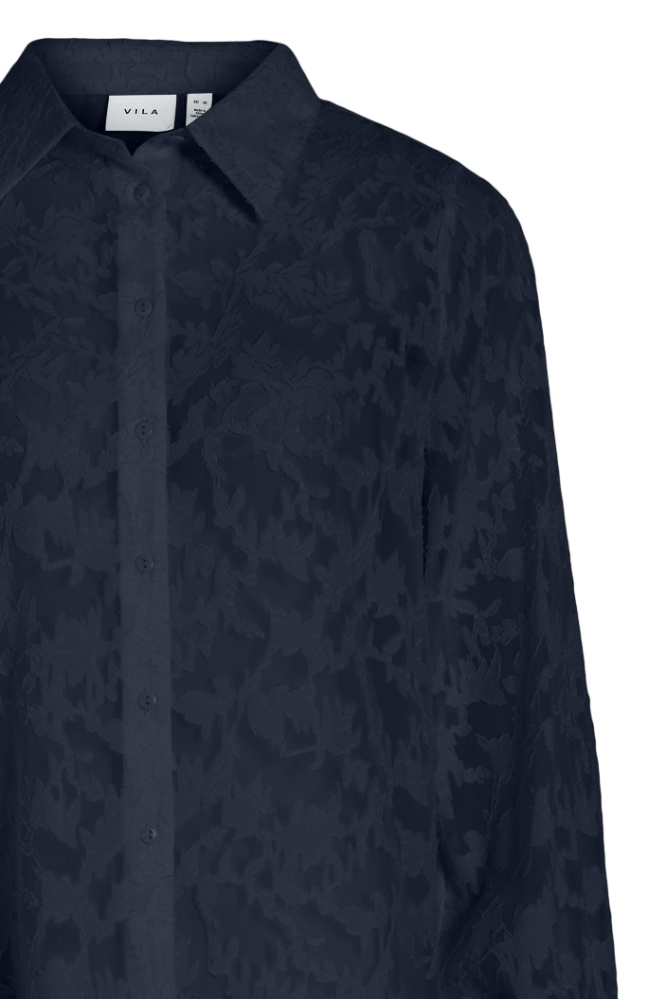 VIFLEMA NEW L/S SHIRT - NOOS 14095900 Navy Blazer