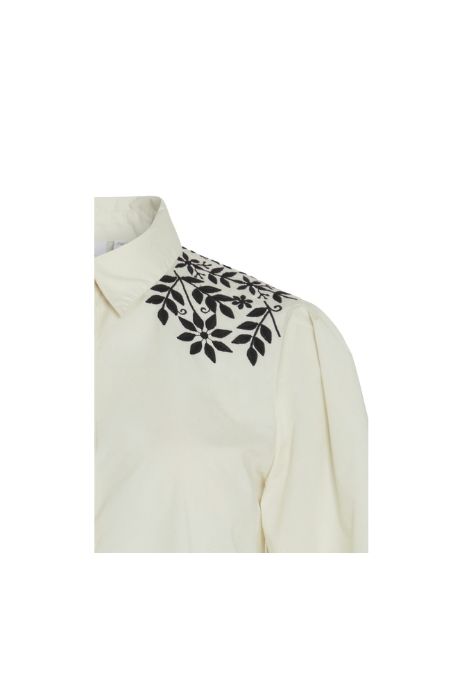 Vila vicaria l/s embroidery shirt/r