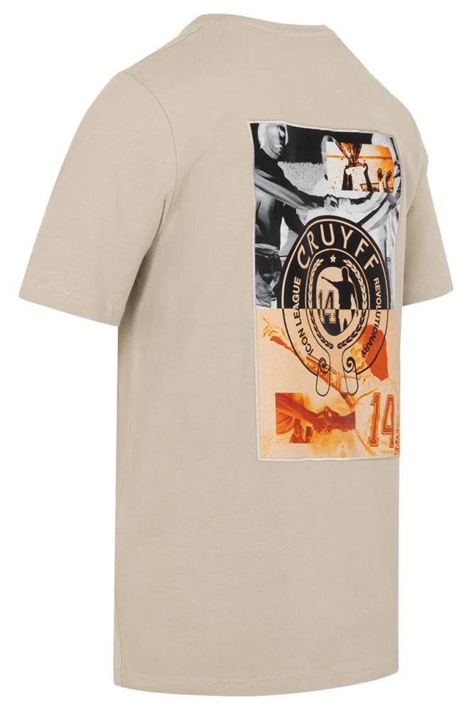VISION TEE CA241013 104 SILVER SAND