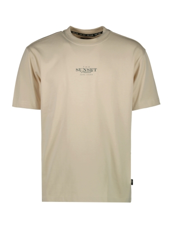Cars T-shirt COLYN TS BACKPRINT 40185 Taupe