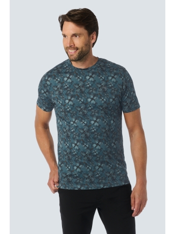 NO-EXCESS T-shirt T SHIRT WITH FLORAL PRINT 25360777 130 CLOUD