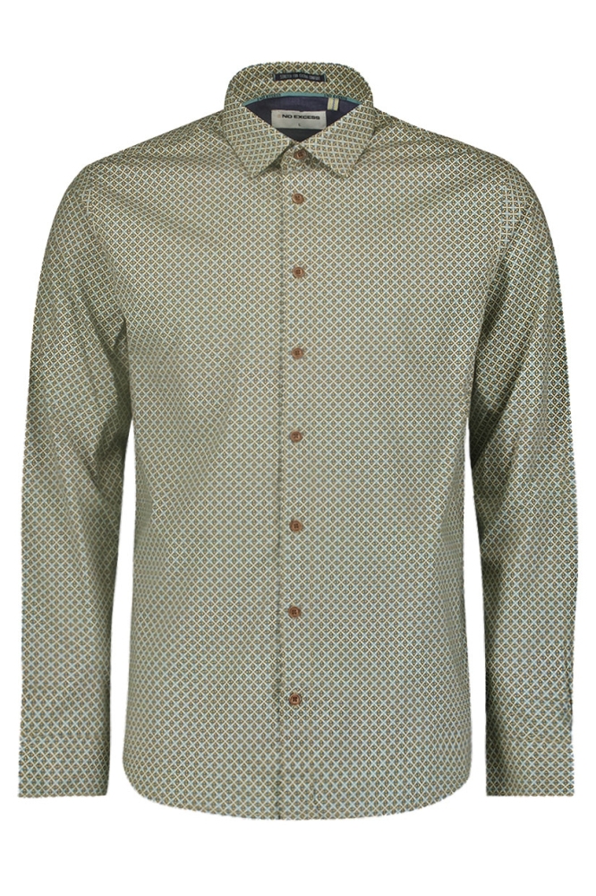 SHIRT WITH DYNAMIC ALLOVER PATTERN 25450731 130 CLOUD