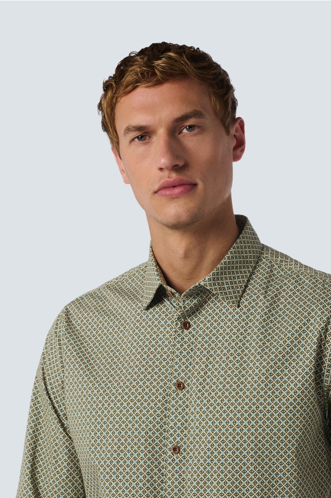 SHIRT WITH DYNAMIC ALLOVER PATTERN 25450731 130 CLOUD