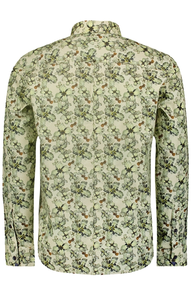 SHIRT WITH FLORAL PRINT 25450733 122 CEMENT