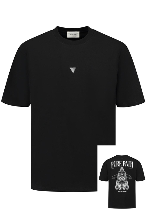 Pure Path regular fit tshirts crewneck ss