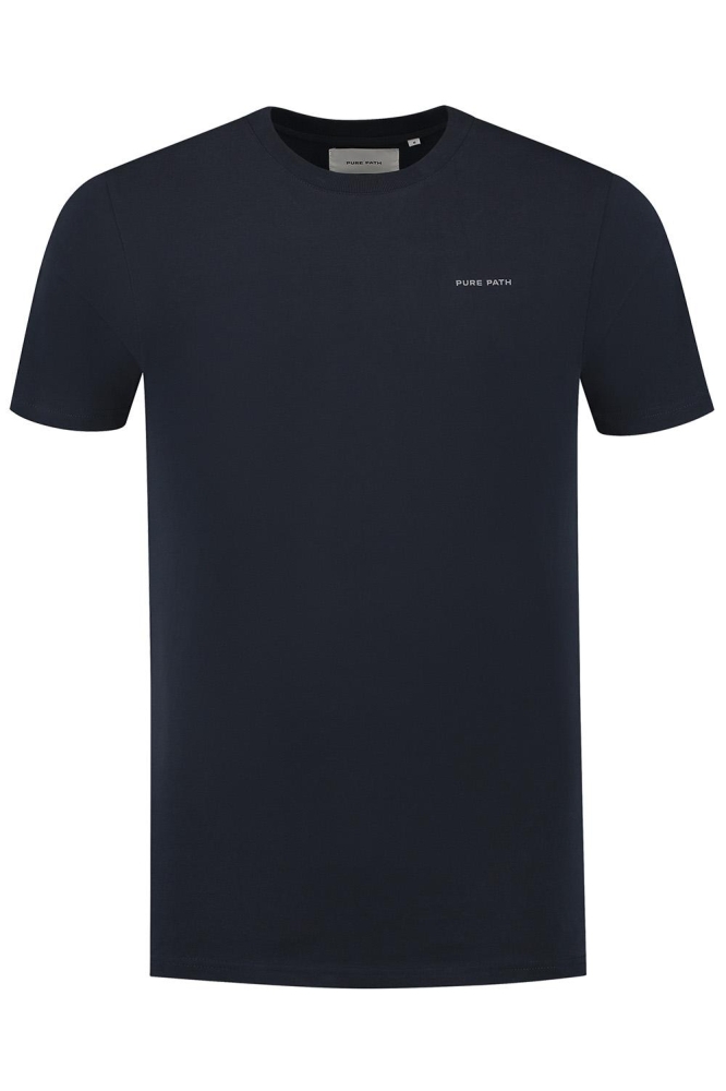 REGULAR FIT T SHIRTS CREWNECK SS 24030103 07 NAVY