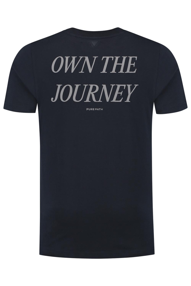 REGULAR FIT T SHIRTS CREWNECK SS 24030103 07 NAVY