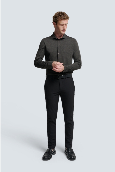 NO-EXCESS shirt jersey melange stretch