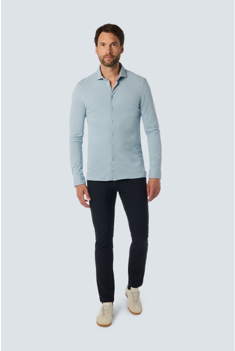 NO-EXCESS shirt jersey melange stretch