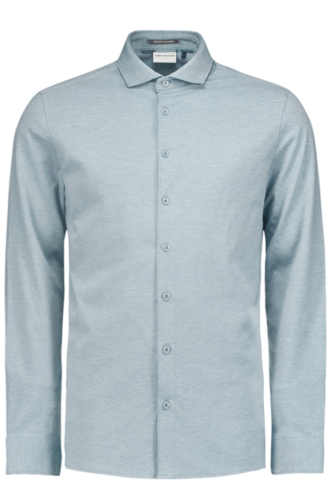 STYLISCH JERSEY MELANGE SHIRT WITH STRETCH 25410780 130 CLOUD