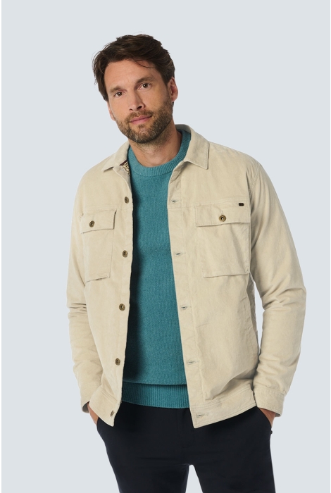 NO-EXCESS overshirt button closure fine cordu