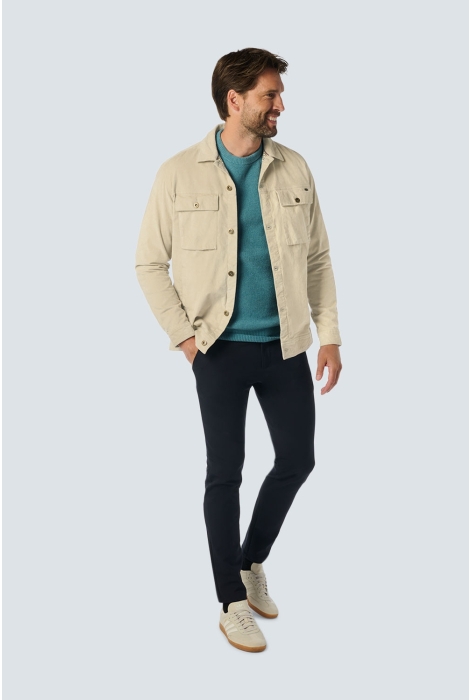 NO-EXCESS overshirt button closure fine cordu