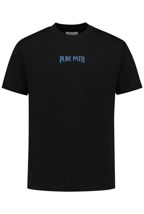 Pure Path loose fit t shirts crewneck ss