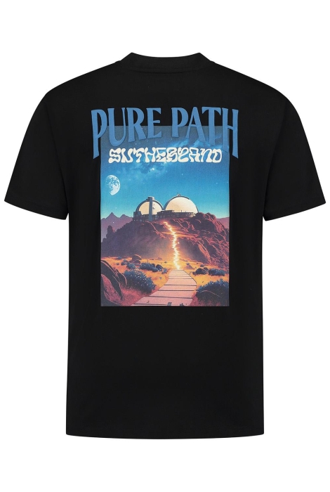 Pure Path loose fit t shirts crewneck ss