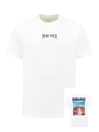 Pure Path T-shirt LOOSE FIT T SHIRT CREWNECK SS 24030112 45 OFF WHITE