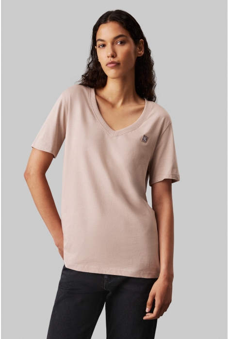 Calvin Klein ck embro badge v neck