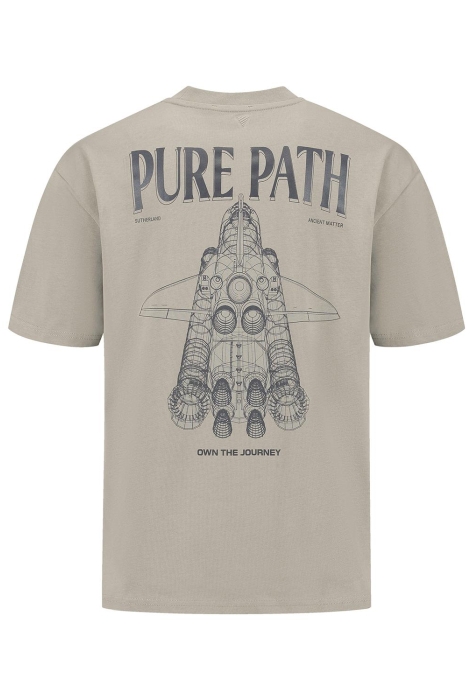 Pure Path regular fit tshirts crewneck ss