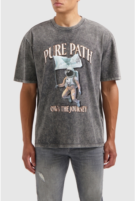 Pure Path regular fit tshirts crewneck ss