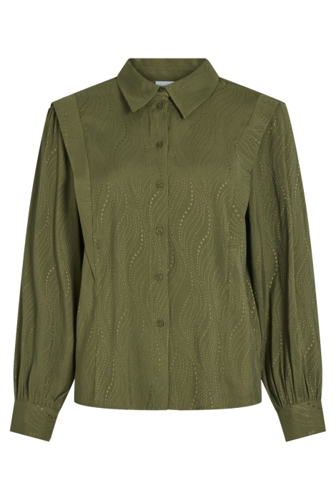 Vila vikitja ls jacquard shirt/c31