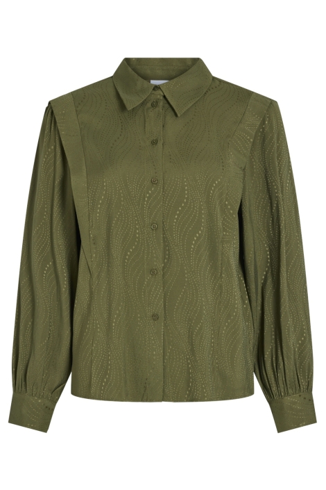 Vila vikitja ls jacquard shirt/c31