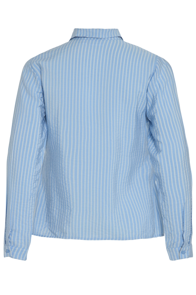 VIDOGMA L/S TIE SHIRT/PB 14103128 BLISSFUL BLUE/BIRCH