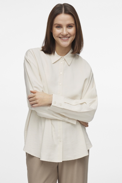 Vila vichabeso l/s oversized shirt/r