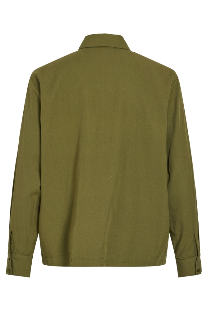 VIGITTA L/S POCKET LOOSE SHIRT 14103796 CAPULET OLIVE