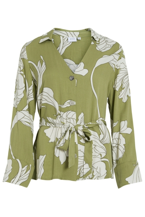 Vila viflorenza oa v-neck l/s shirt