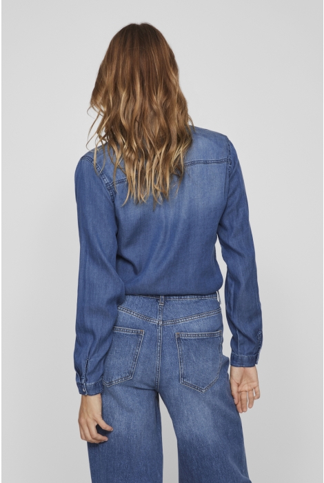 Vila vibista denim shirt-noos