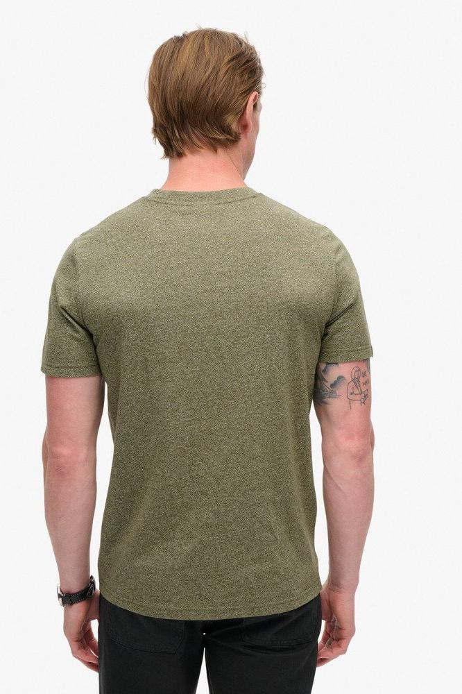 EMBOSSED VL GRAPHIC T SHIRT M1012003A HUSHED OLIVE GRIT