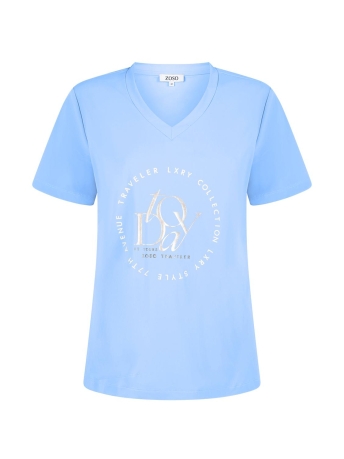 Zoso T-shirt SELMA TOPS 244 0015 BLUE