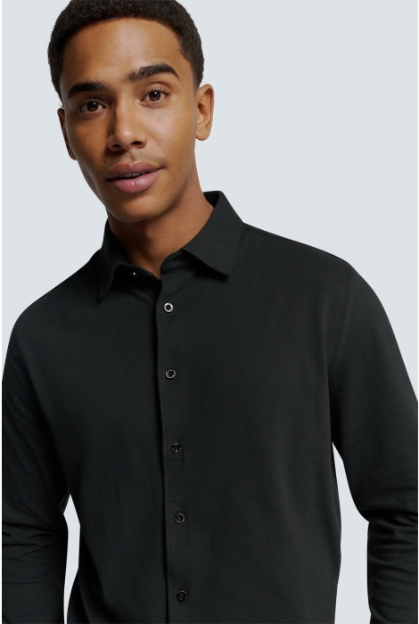 NO-EXCESS shirt jersey pique stretch