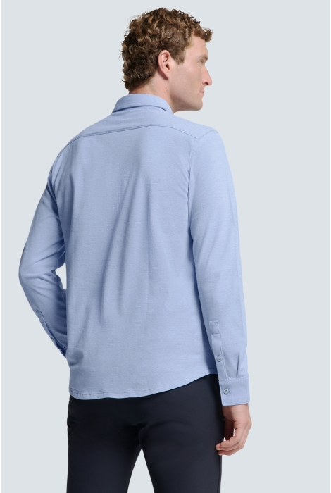 NO-EXCESS shirt jersey pique stretch