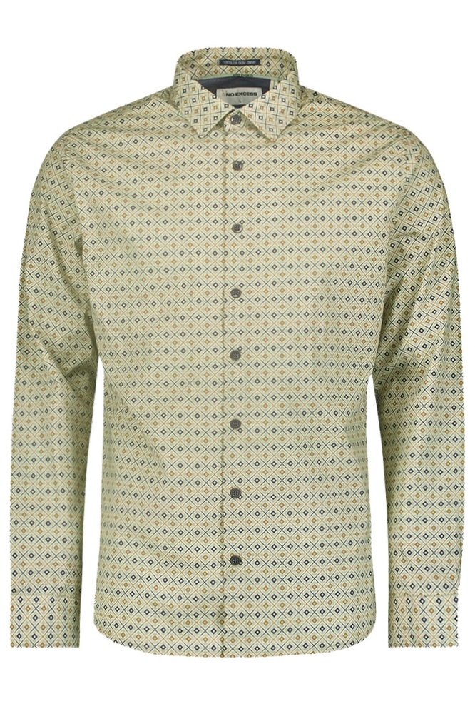 ALLOVER PRINTED SHIRT 25450732 049 SMOKE