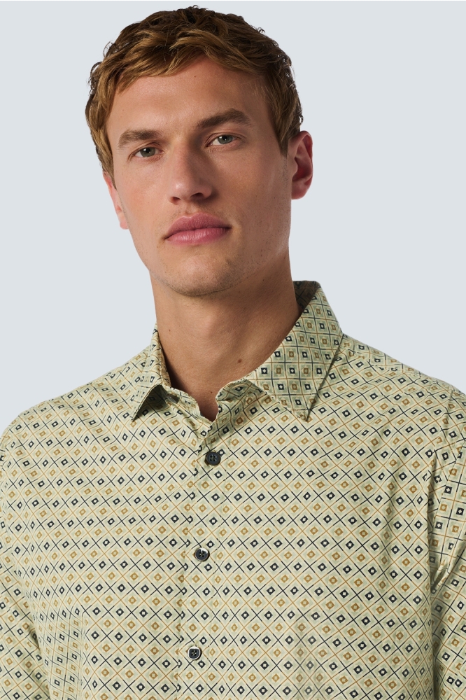 ALLOVER PRINTED SHIRT 25450732 049 SMOKE