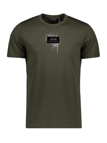 Antony Morato T-shirt T SHIRT REGULAR FIT MMKS02435 FA100240 4075 DARK ARMY