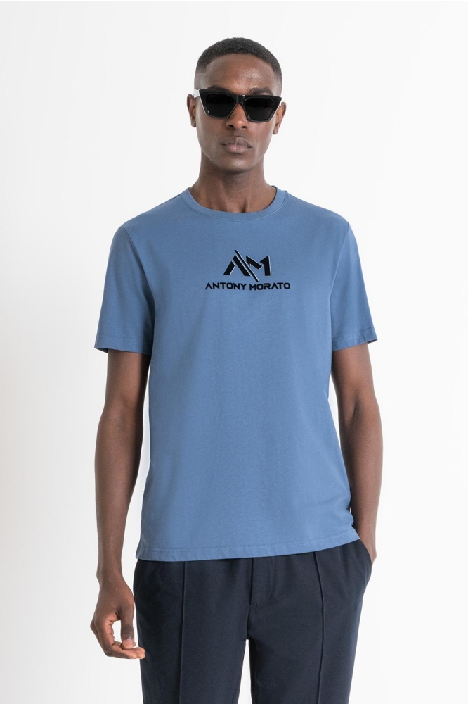 T SHIRT REGULAR FIT MMKS02448 FA100240 7129 WORKER AVIO