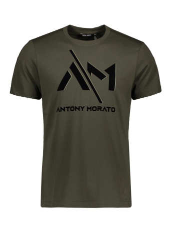 Antony Morato T-shirt T SHIRT REGULAR FIT MMKS02453 FA100240 4075 DARK ARMY