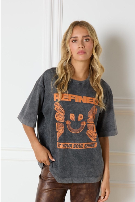 Refined Department ladies knitted t shirt