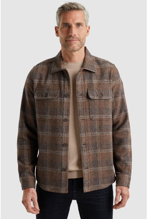 Vanguard long sleeve shirt check brushed mo