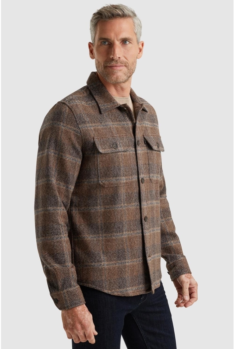 Vanguard long sleeve shirt check brushed mo