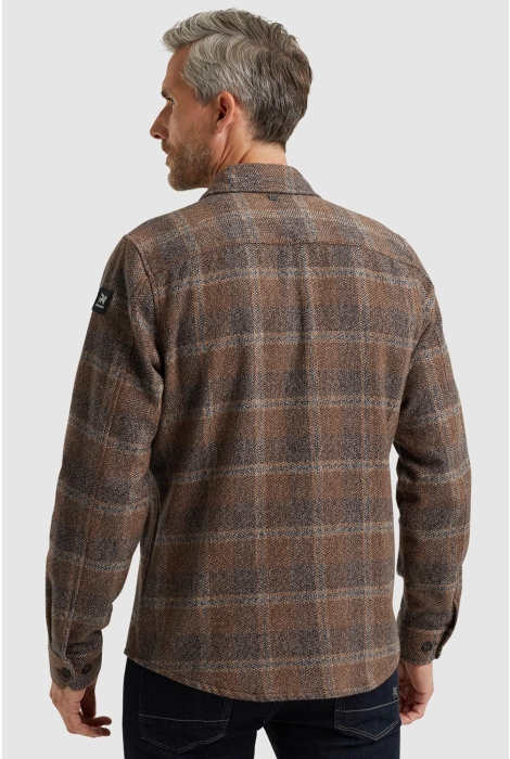 Vanguard long sleeve shirt check brushed mo