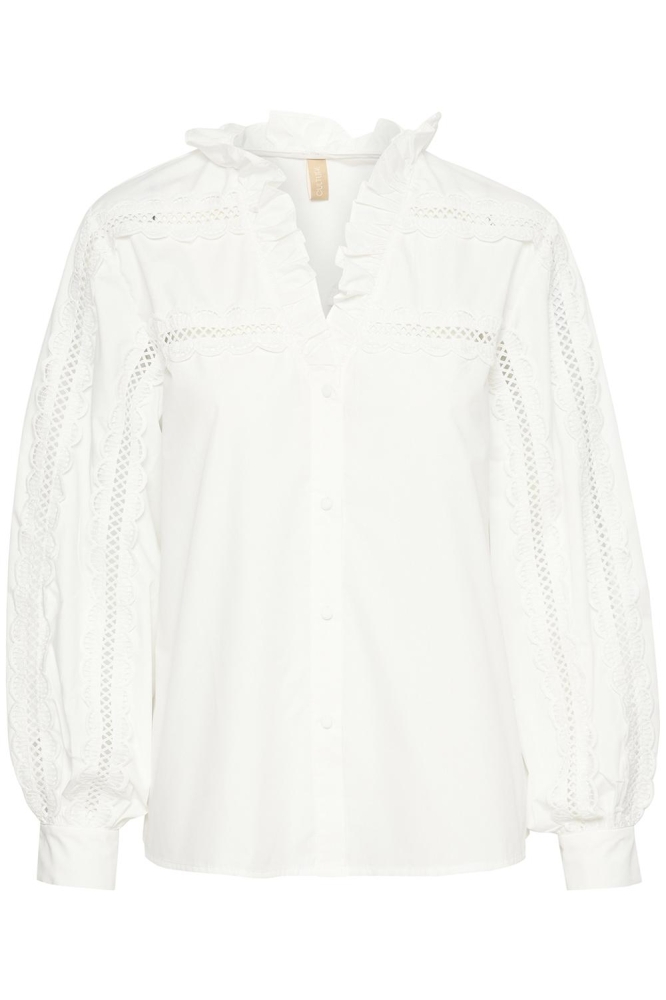 CUILO IRIS LACE SHIRT 50110951 500013 Spring Gardenia